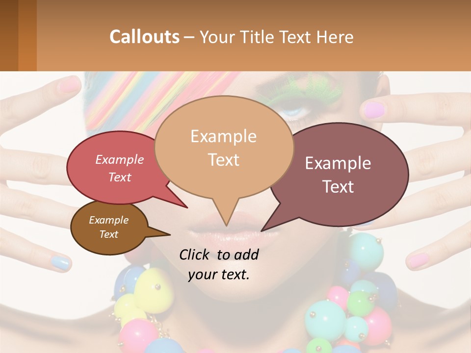 Cube Tall Building PowerPoint Template