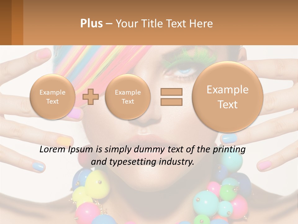 Cube Tall Building PowerPoint Template
