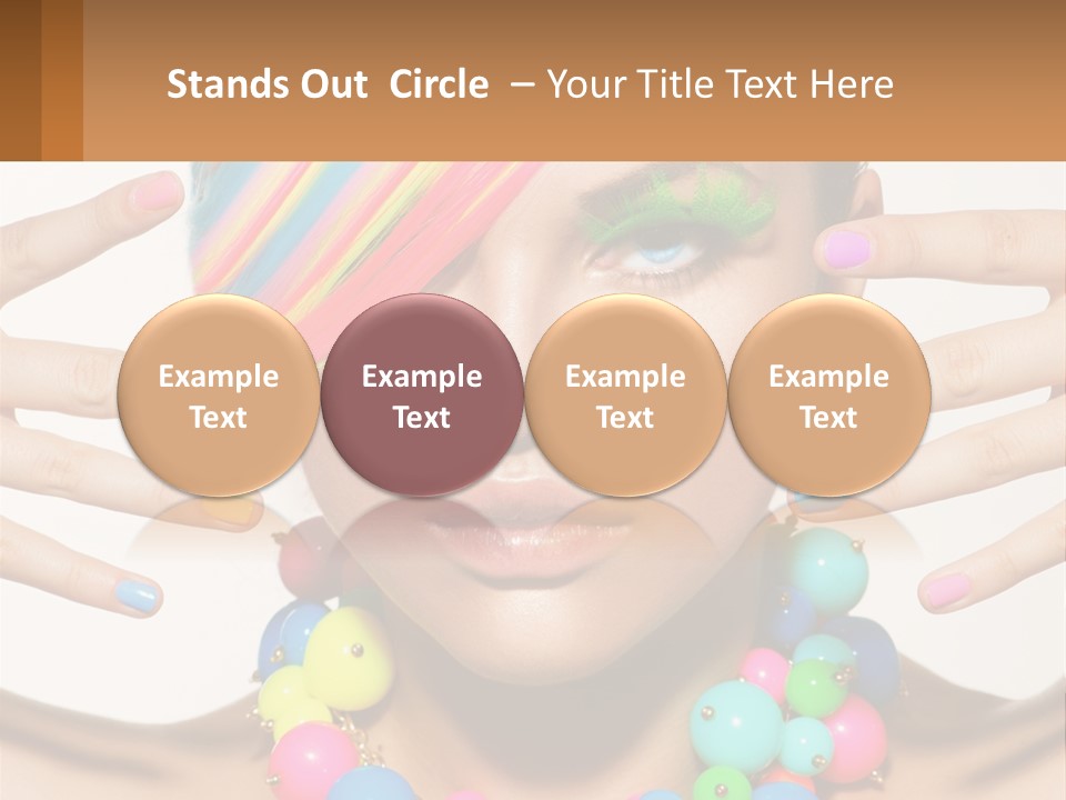 Cube Tall Building PowerPoint Template