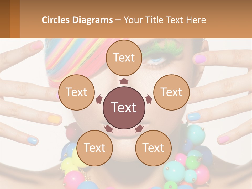 Cube Tall Building PowerPoint Template