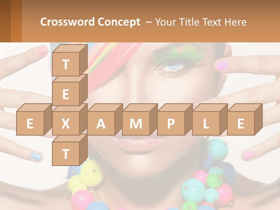 Cube Tall Building PowerPoint Template