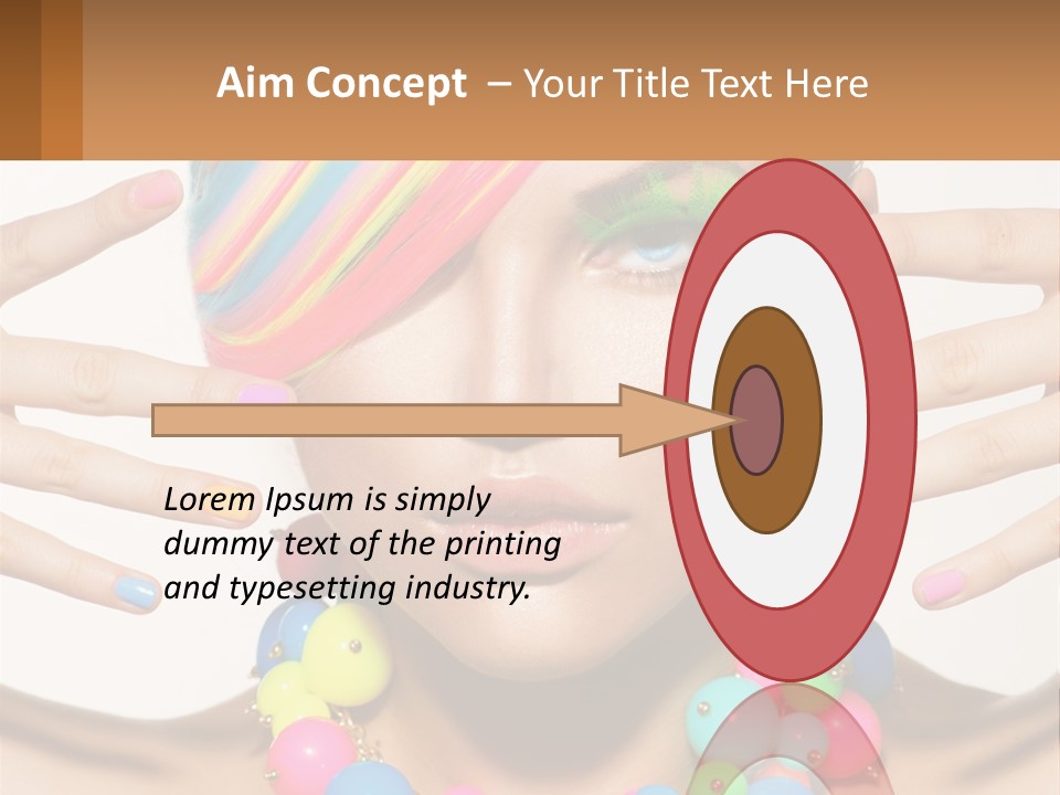 Cube Tall Building PowerPoint Template