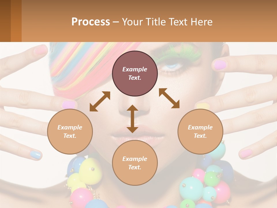 Cube Tall Building PowerPoint Template