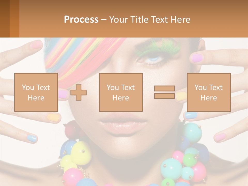Cube Tall Building PowerPoint Template