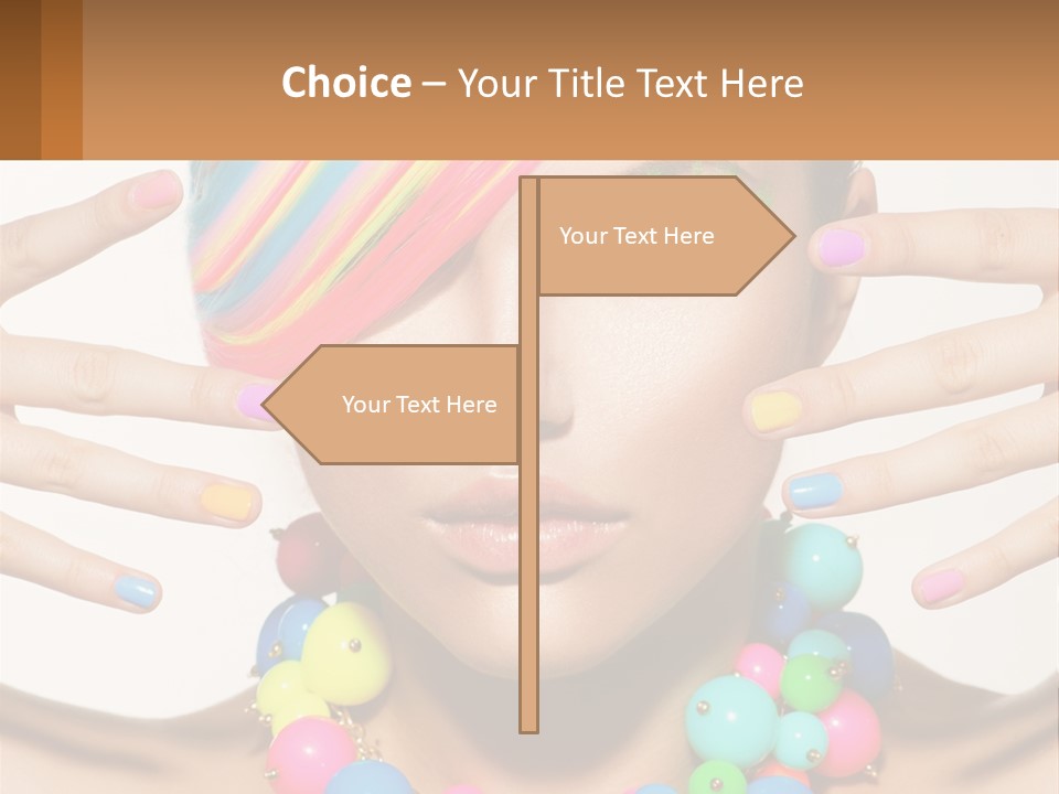Cube Tall Building PowerPoint Template