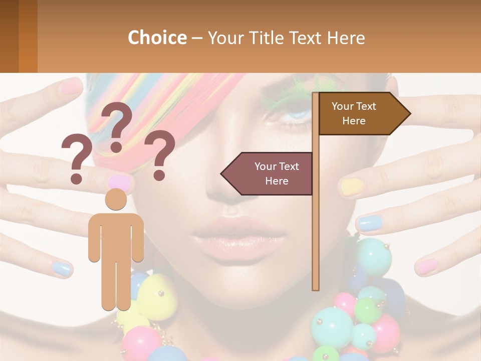 Cube Tall Building PowerPoint Template