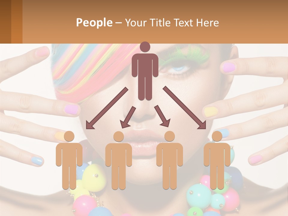 Cube Tall Building PowerPoint Template