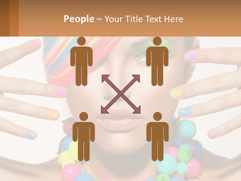 Cube Tall Building PowerPoint Template