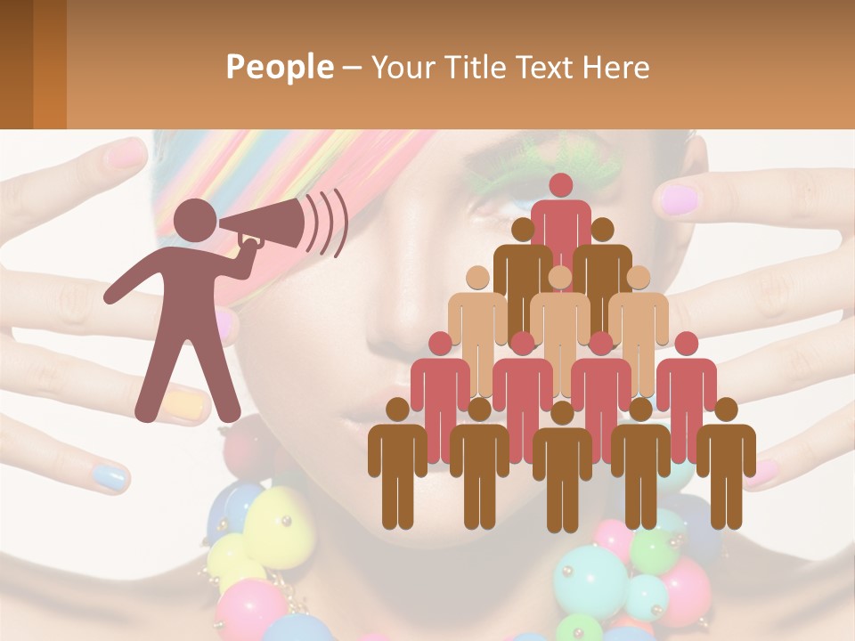 Cube Tall Building PowerPoint Template