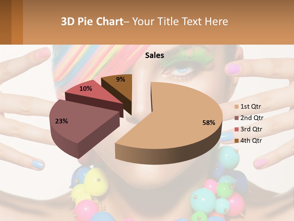Cube Tall Building PowerPoint Template