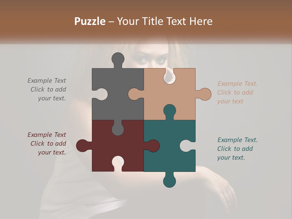 Town Earth Square PowerPoint Template