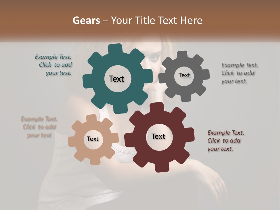 Town Earth Square PowerPoint Template