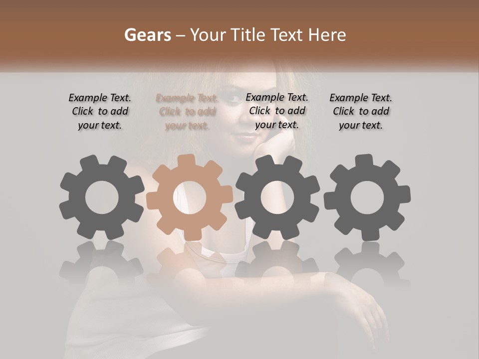 Town Earth Square PowerPoint Template