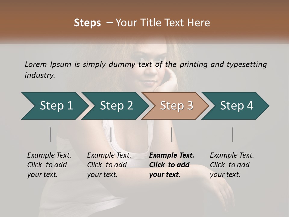 Town Earth Square PowerPoint Template