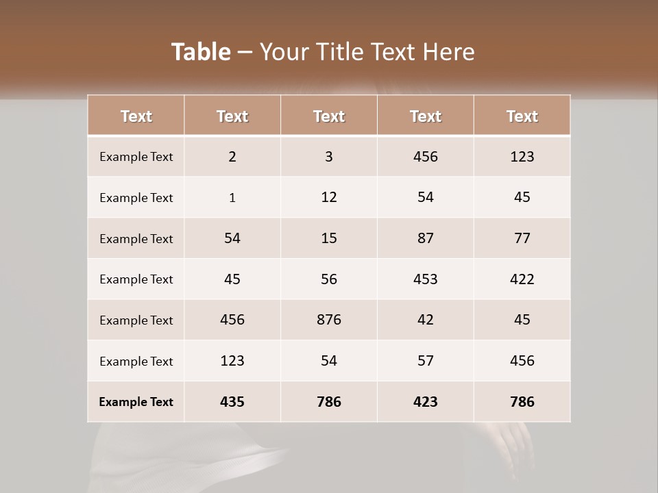 Town Earth Square PowerPoint Template