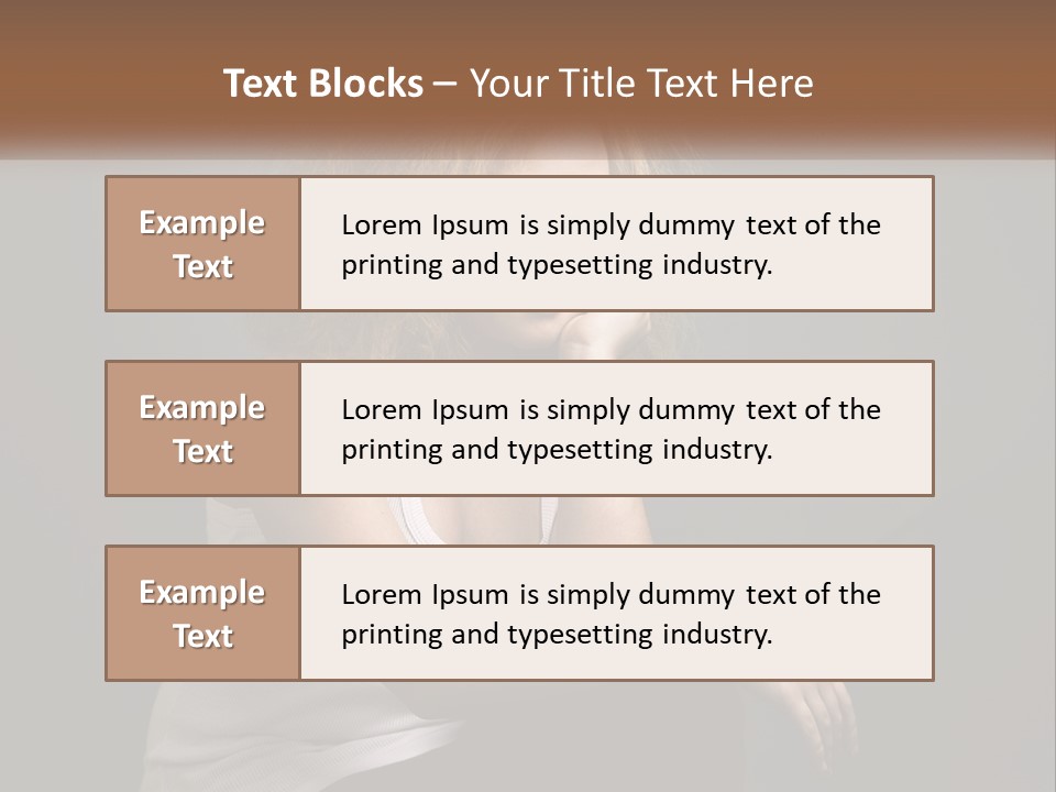 Town Earth Square PowerPoint Template