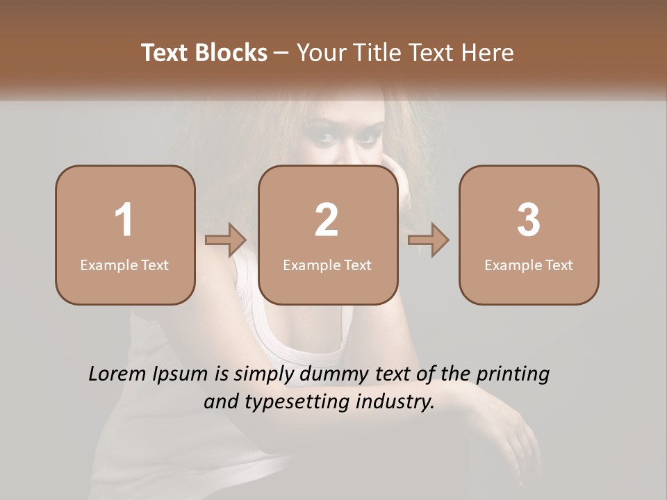 Town Earth Square PowerPoint Template