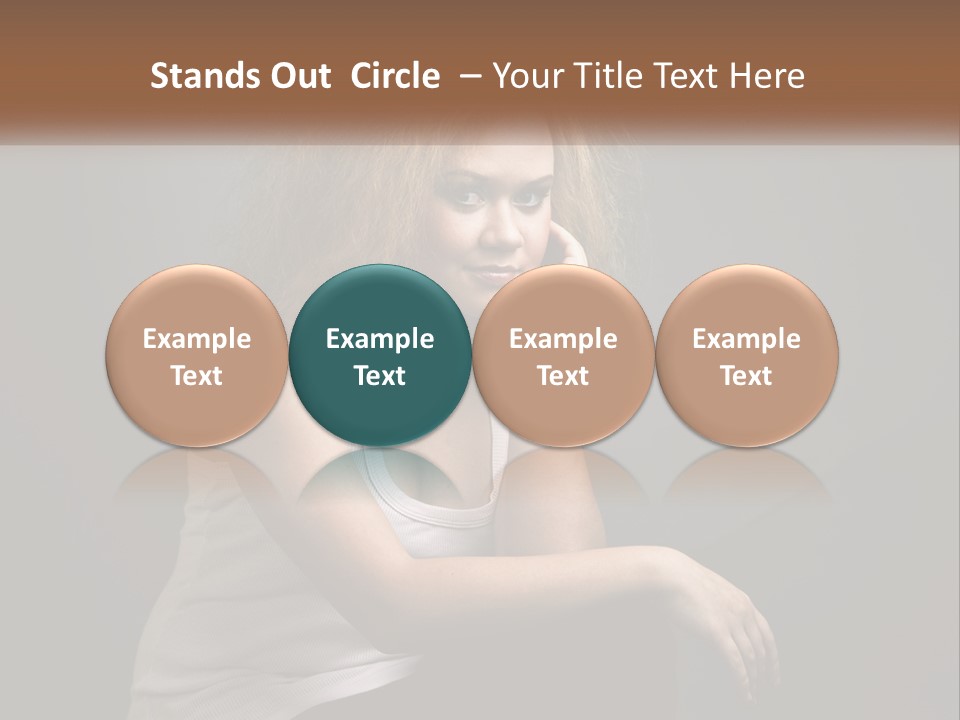 Town Earth Square PowerPoint Template