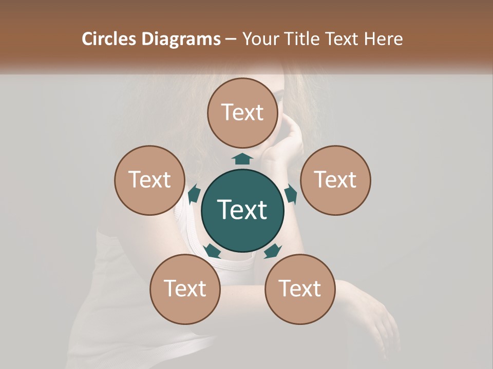 Town Earth Square PowerPoint Template