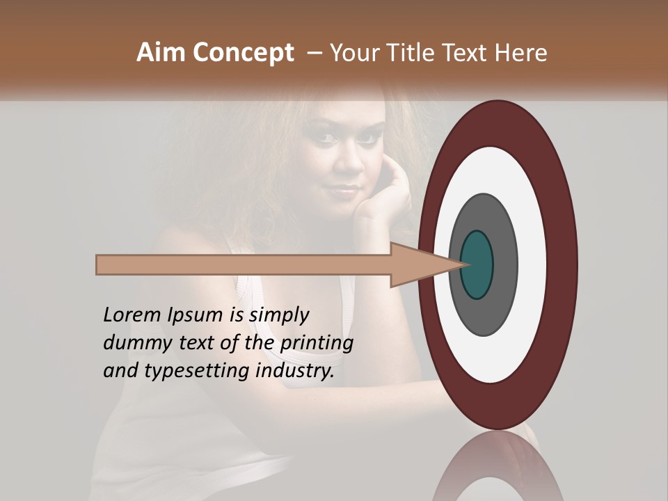 Town Earth Square PowerPoint Template