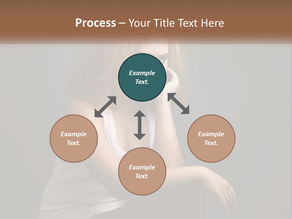 Town Earth Square PowerPoint Template