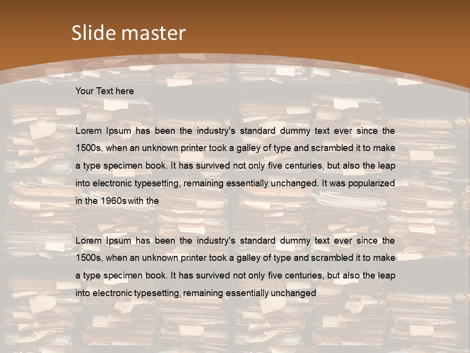 World Square Building PowerPoint Template