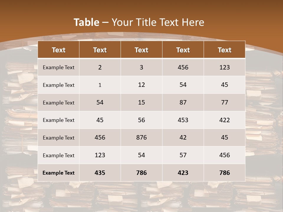 World Square Building PowerPoint Template