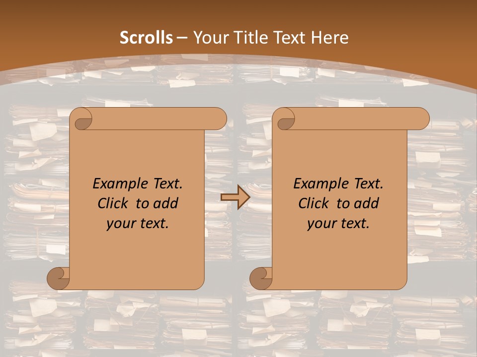 World Square Building PowerPoint Template