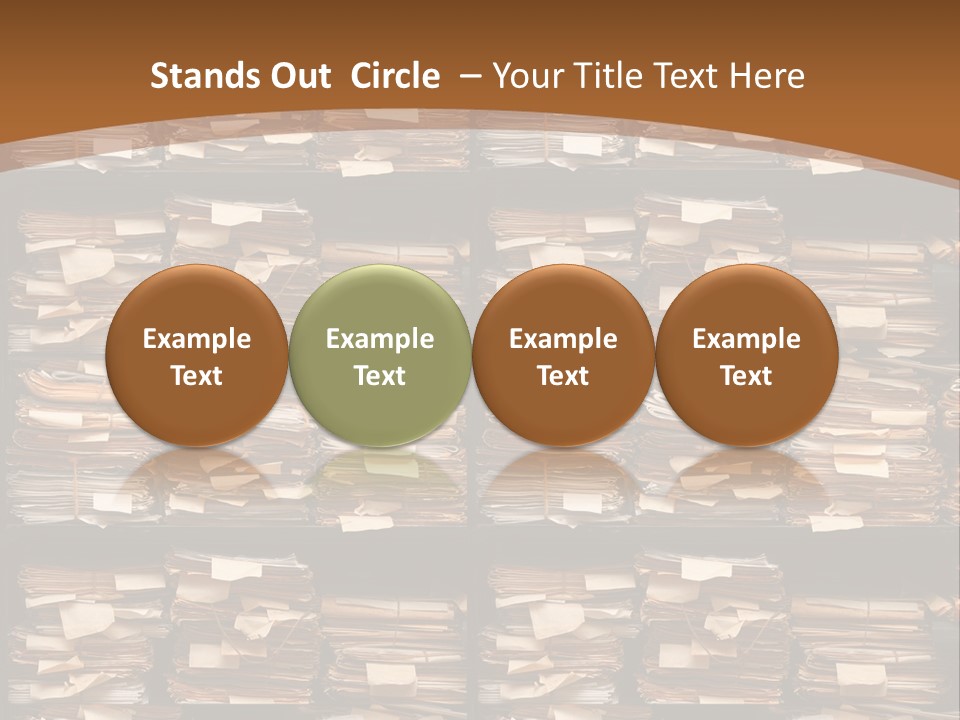 World Square Building PowerPoint Template