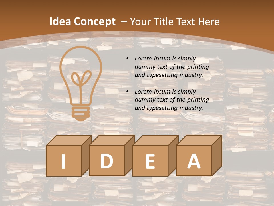 World Square Building PowerPoint Template