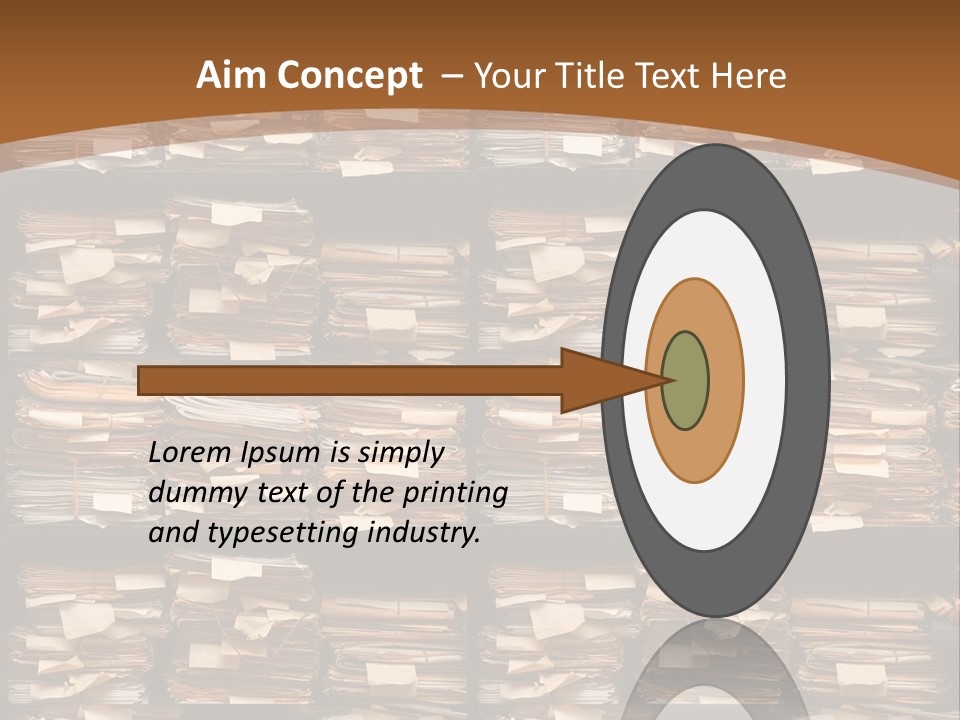 World Square Building PowerPoint Template