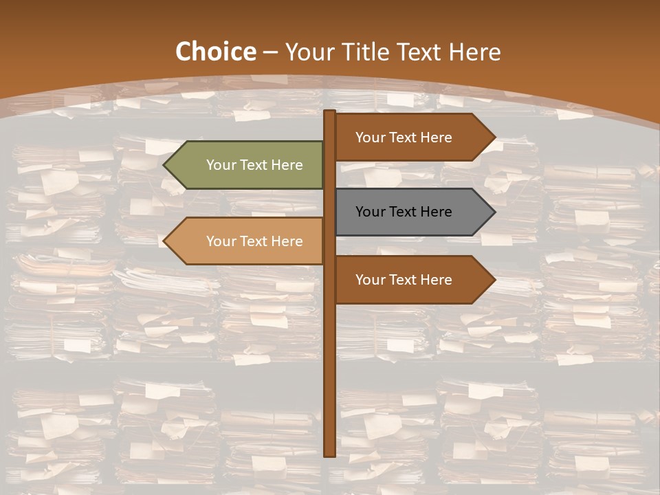 World Square Building PowerPoint Template