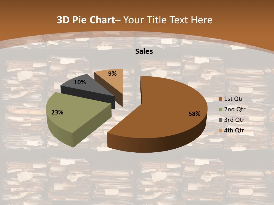 World Square Building PowerPoint Template