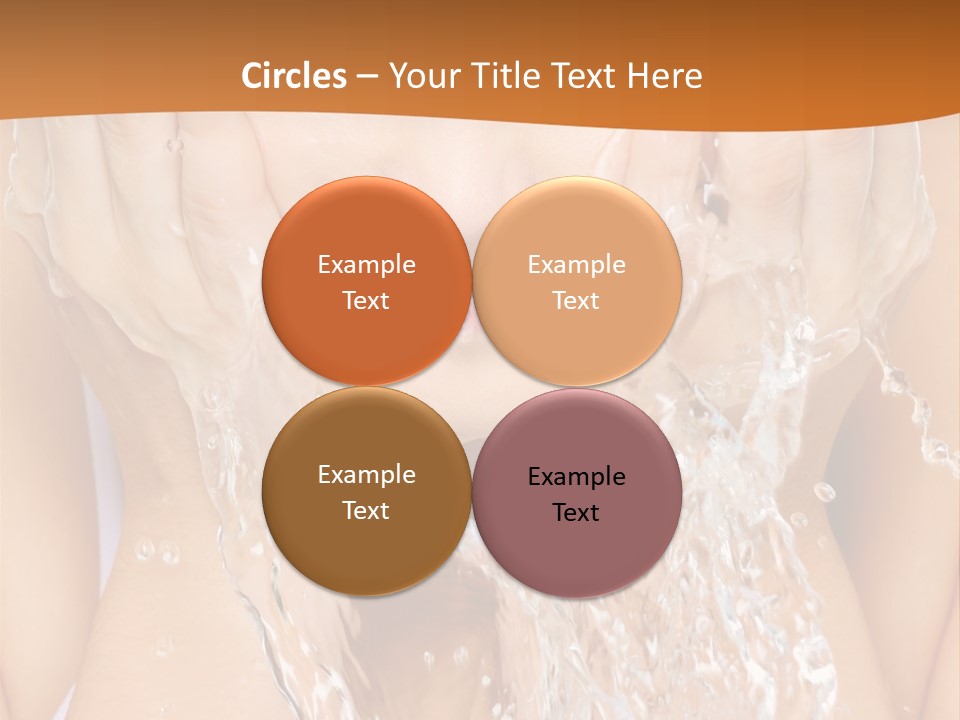 Grey Tall Planet PowerPoint Template