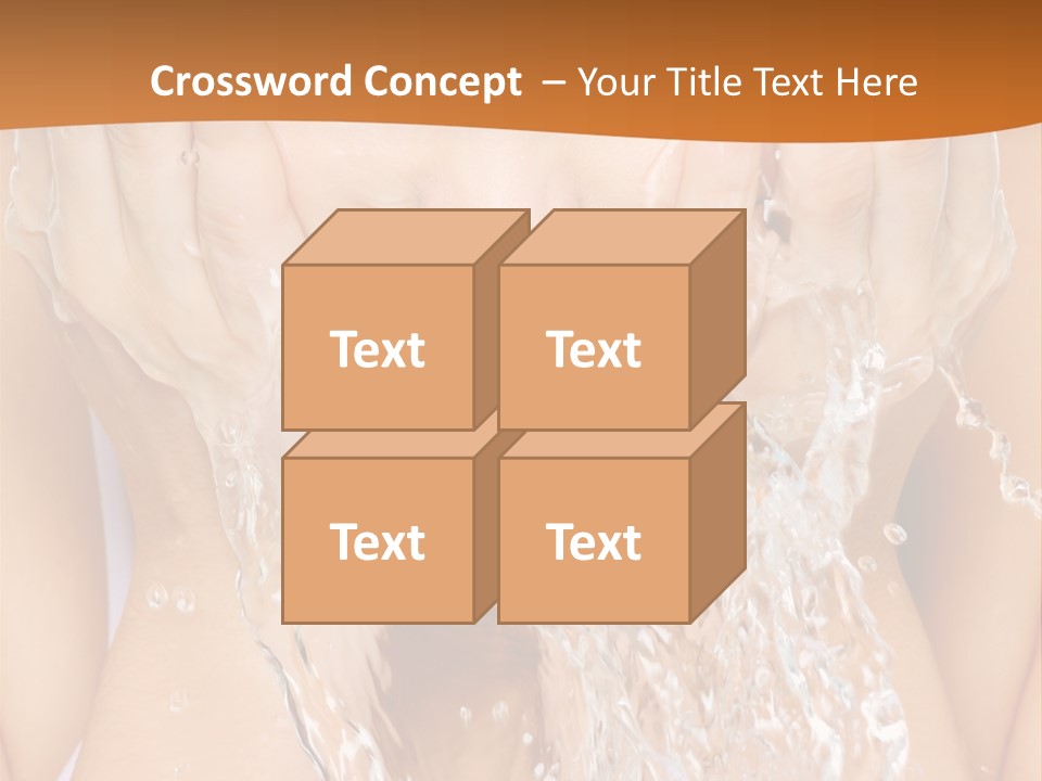 Grey Tall Planet PowerPoint Template