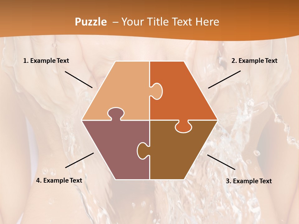 Grey Tall Planet PowerPoint Template