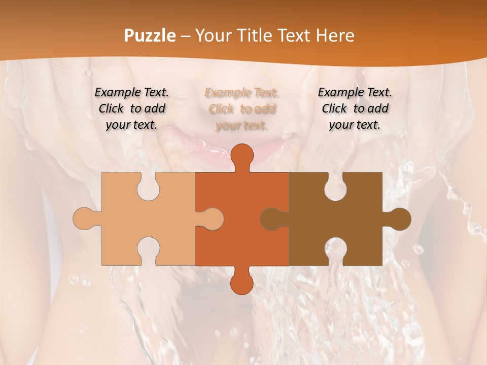 Grey Tall Planet PowerPoint Template