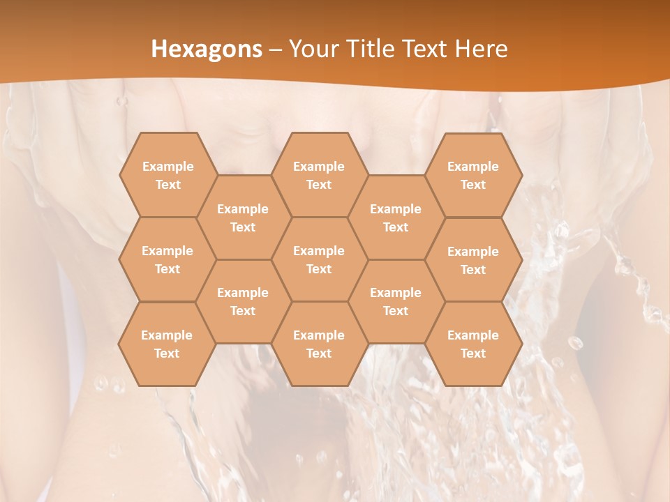 Grey Tall Planet PowerPoint Template