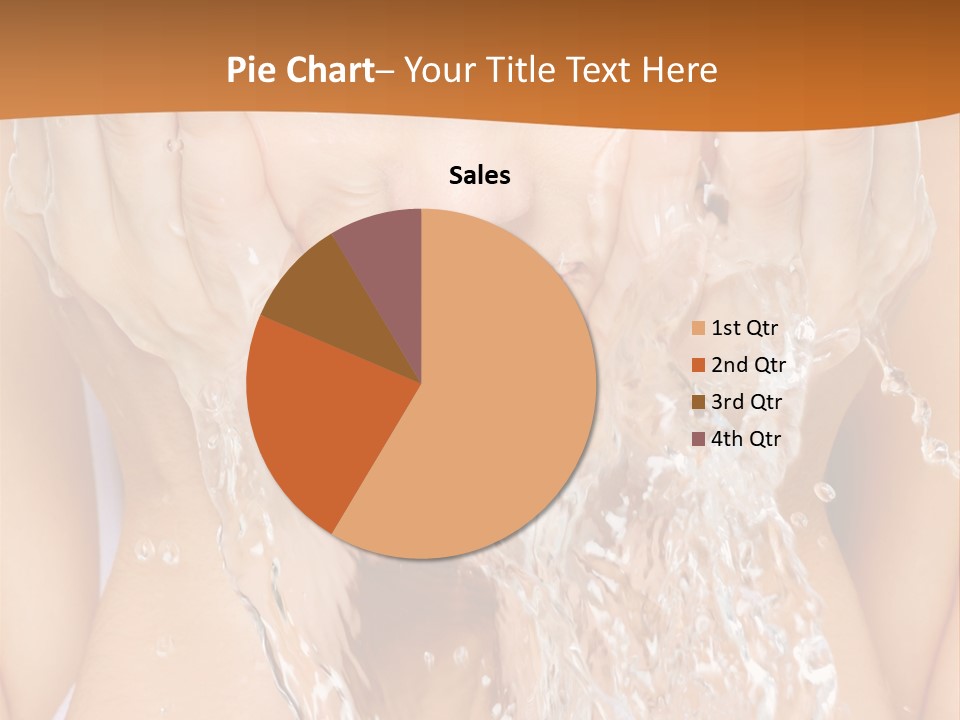 Grey Tall Planet PowerPoint Template