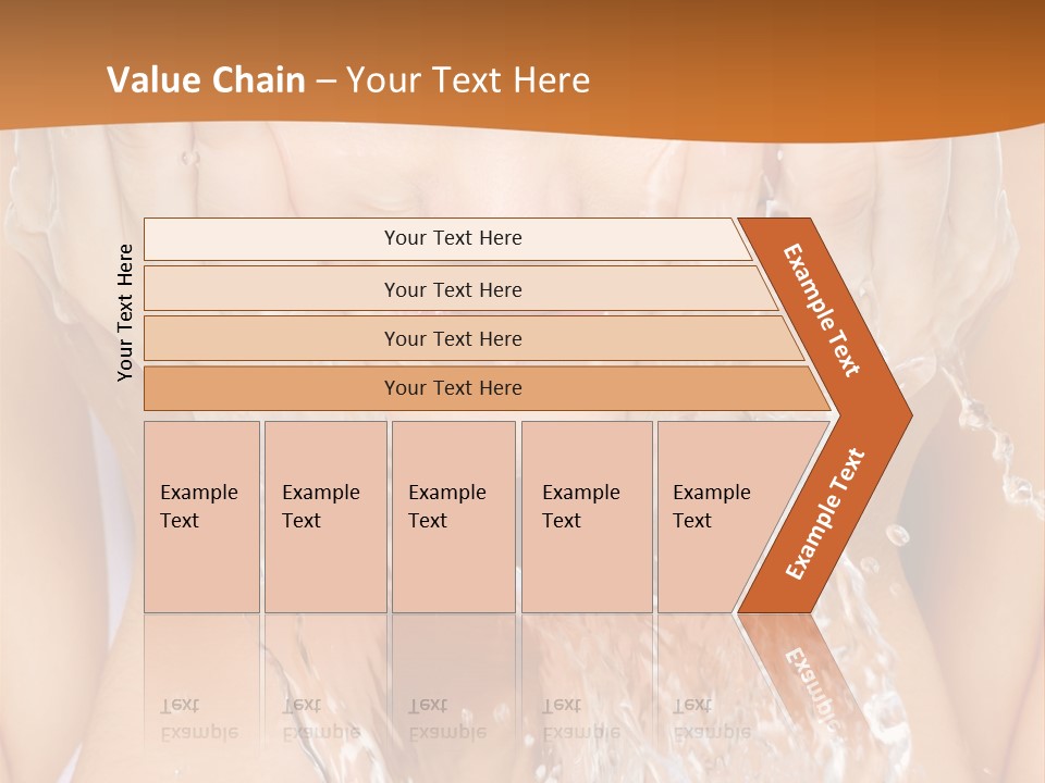 Grey Tall Planet PowerPoint Template