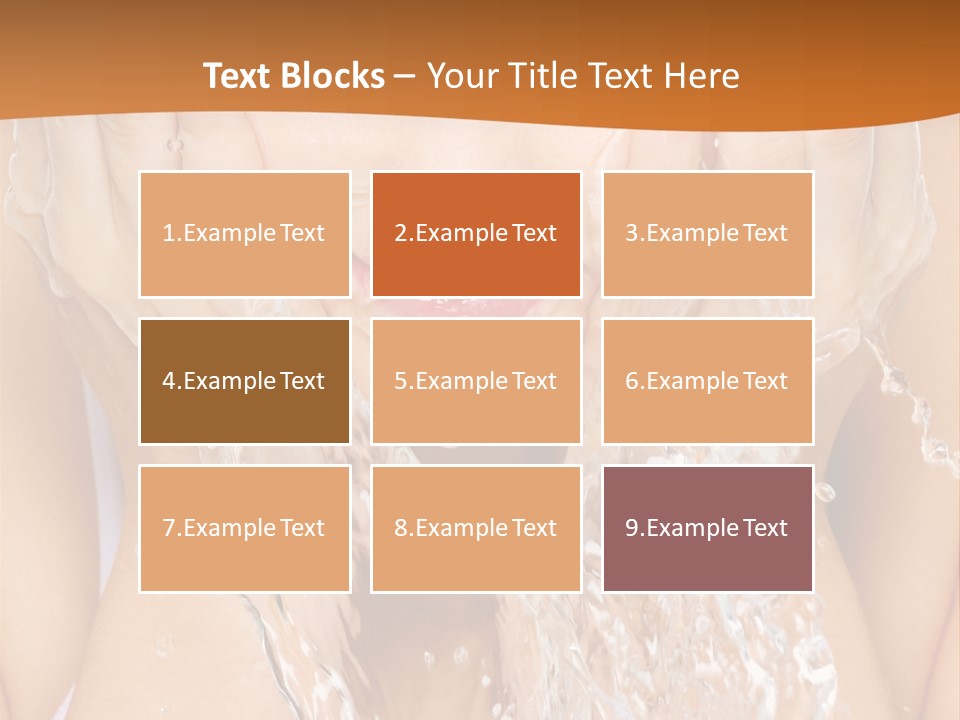 Grey Tall Planet PowerPoint Template