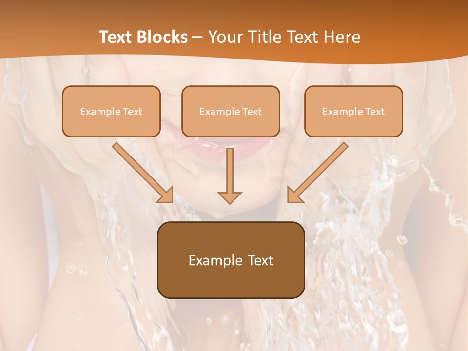 Grey Tall Planet PowerPoint Template