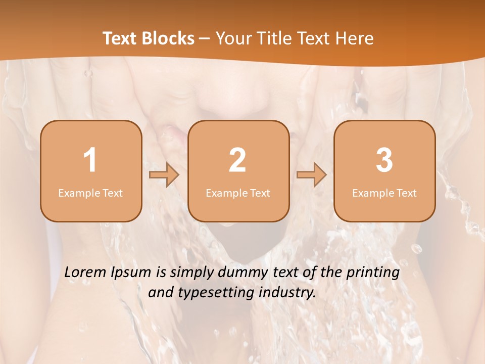 Grey Tall Planet PowerPoint Template