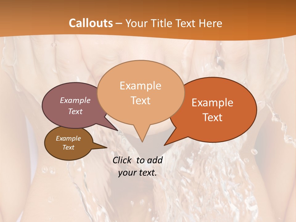 Grey Tall Planet PowerPoint Template