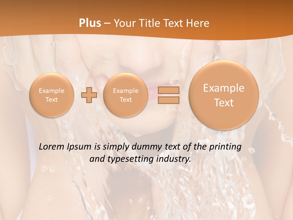 Grey Tall Planet PowerPoint Template