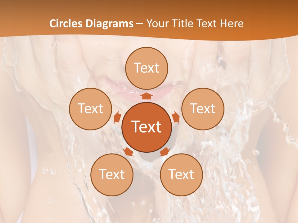 Grey Tall Planet PowerPoint Template