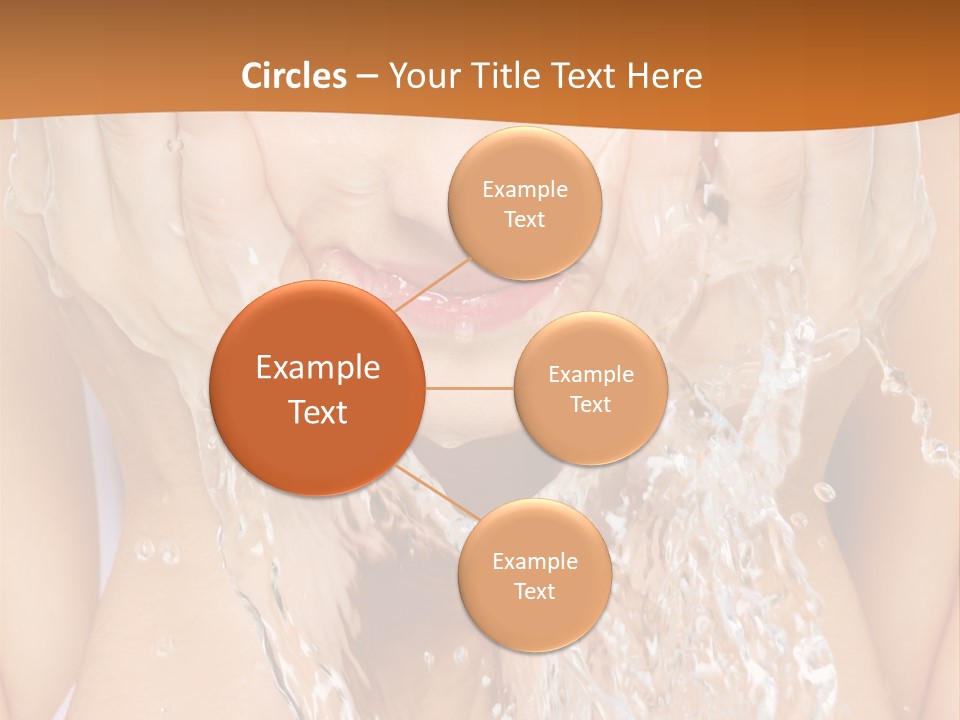 Grey Tall Planet PowerPoint Template