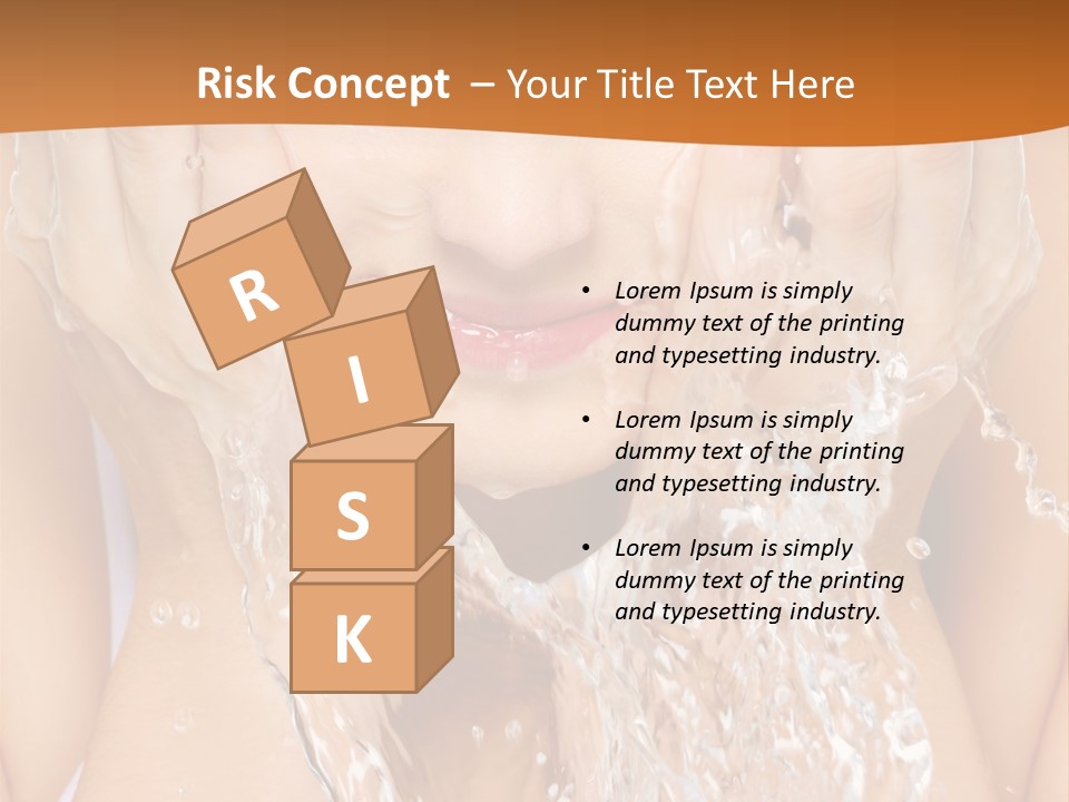 Grey Tall Planet PowerPoint Template