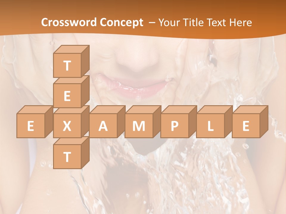 Grey Tall Planet PowerPoint Template