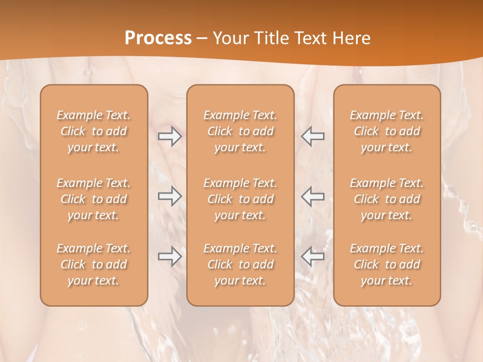 Grey Tall Planet PowerPoint Template